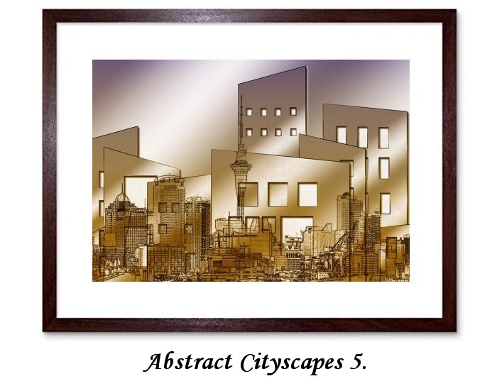 Abstract Cityscapes 5
